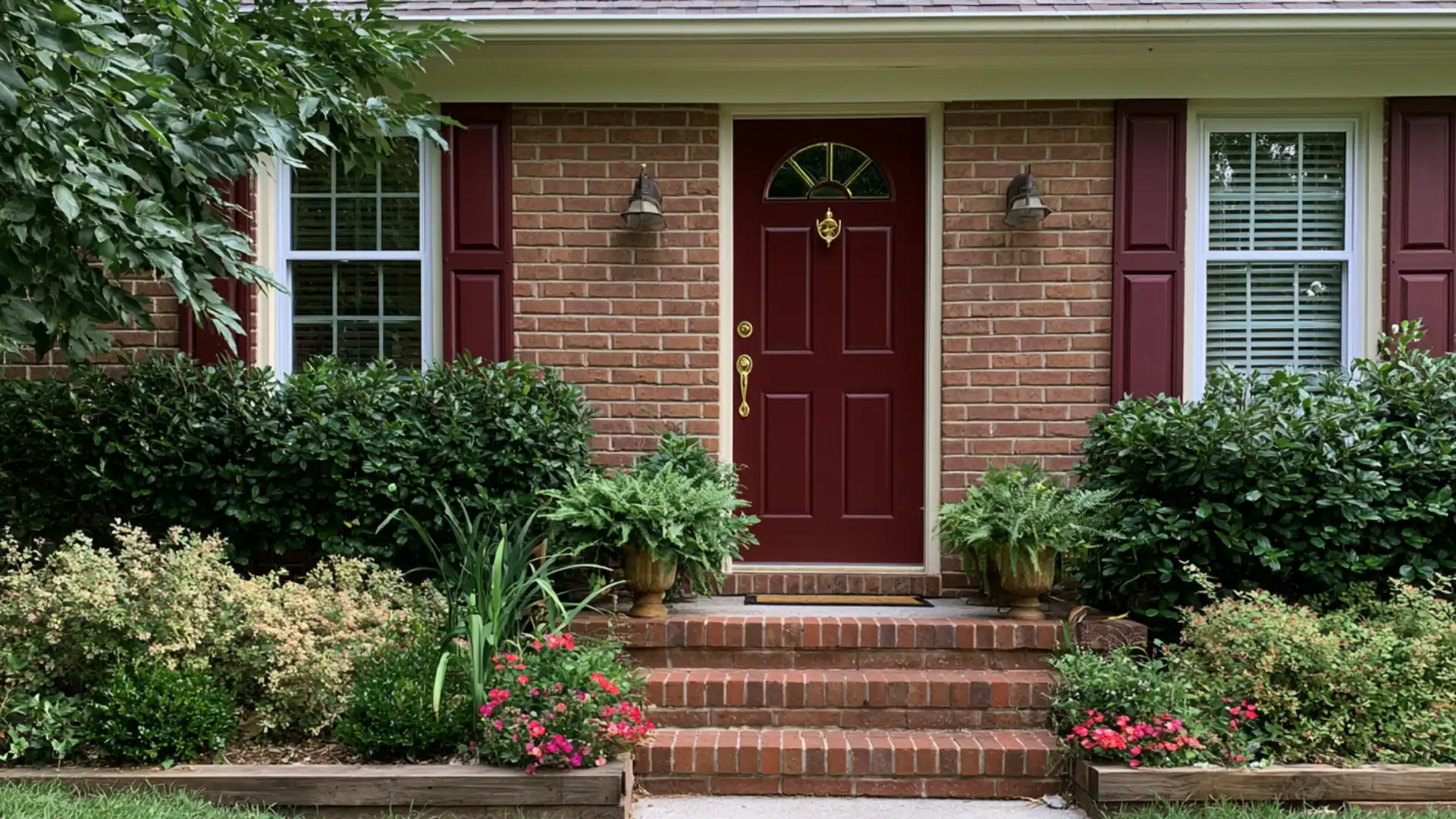 maroon-front-door