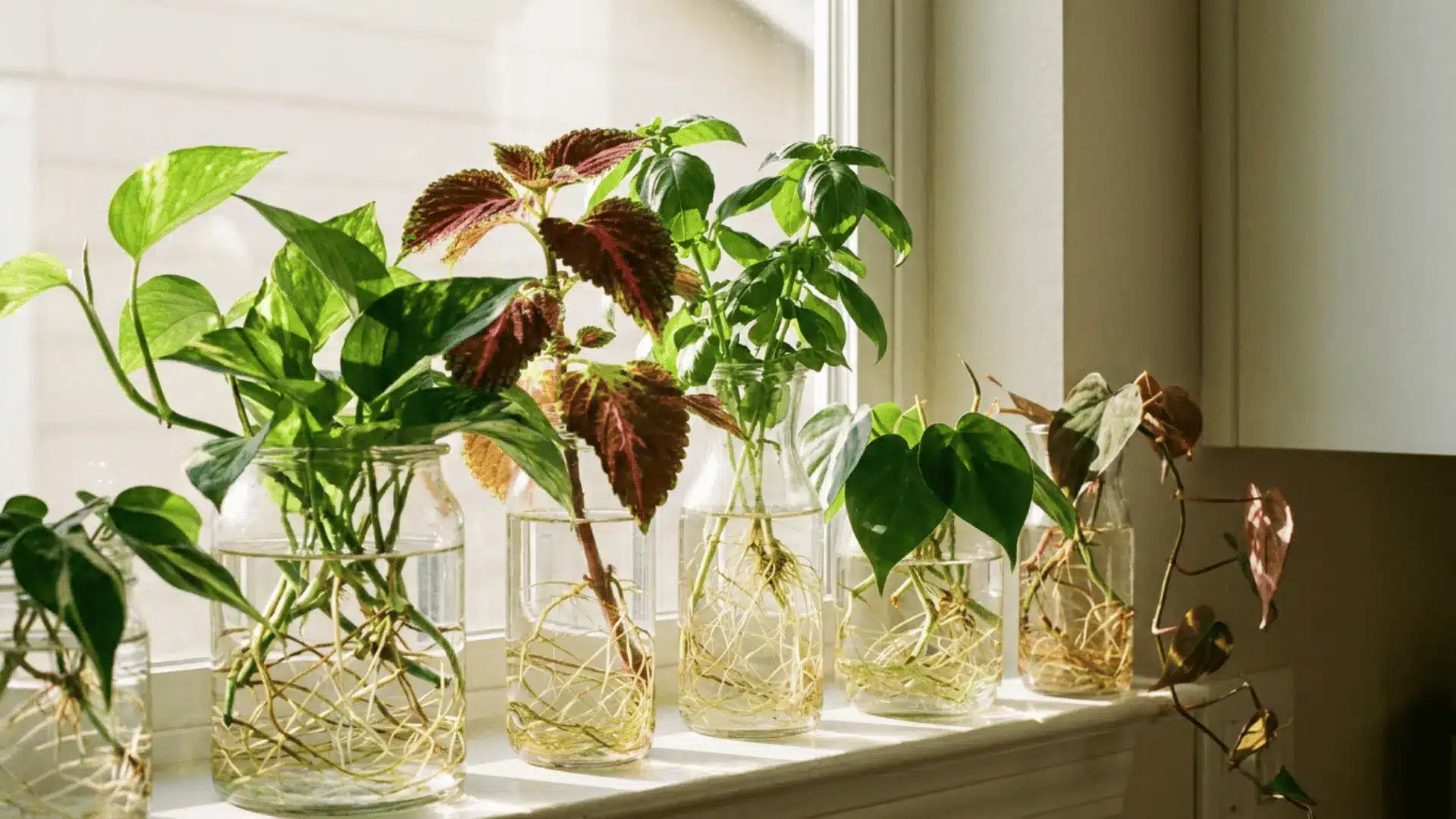 plants that grow in water without soil