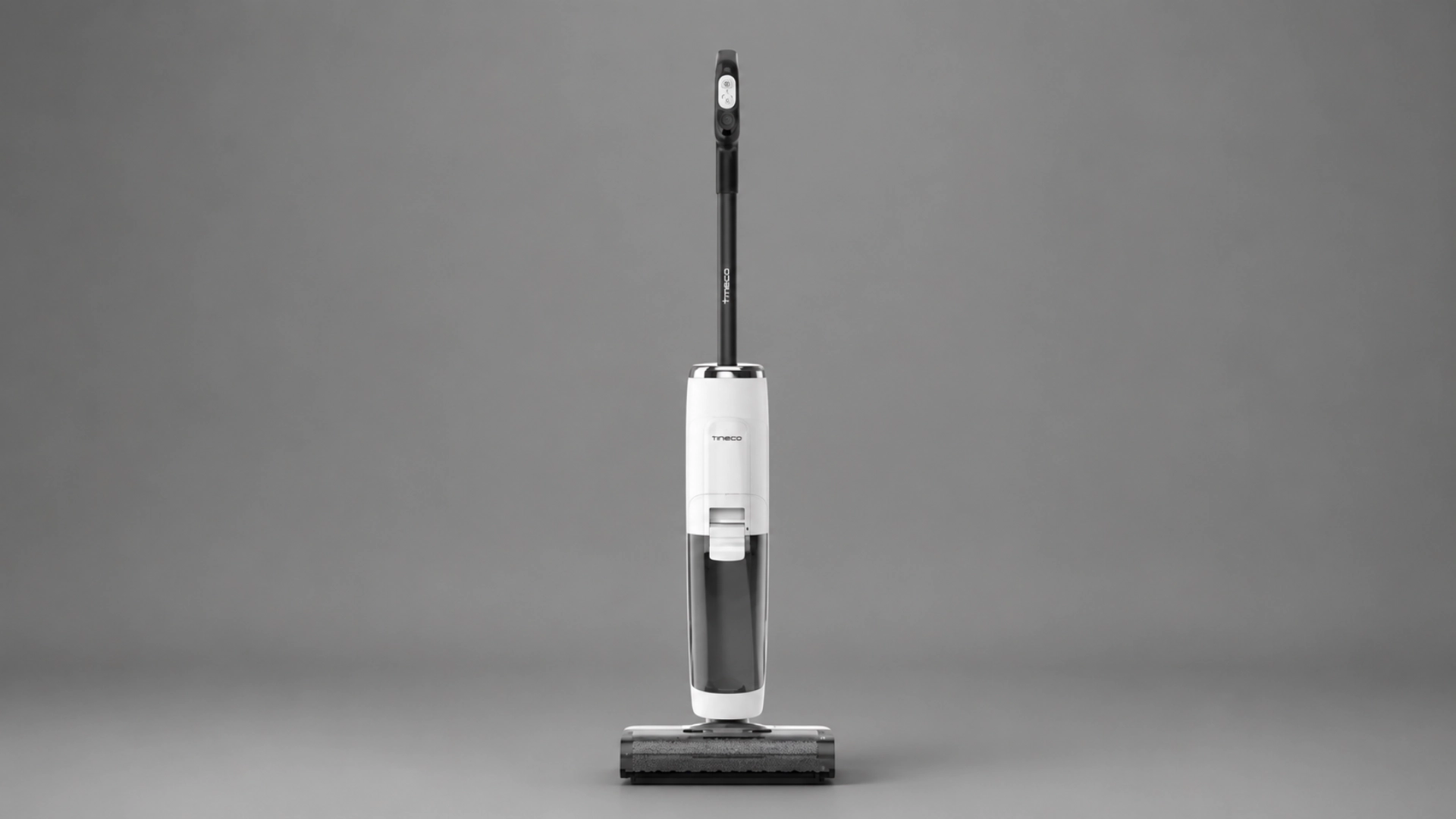 tineco floor one steam mop with digital display and brush roller for hardwood floor cleaning